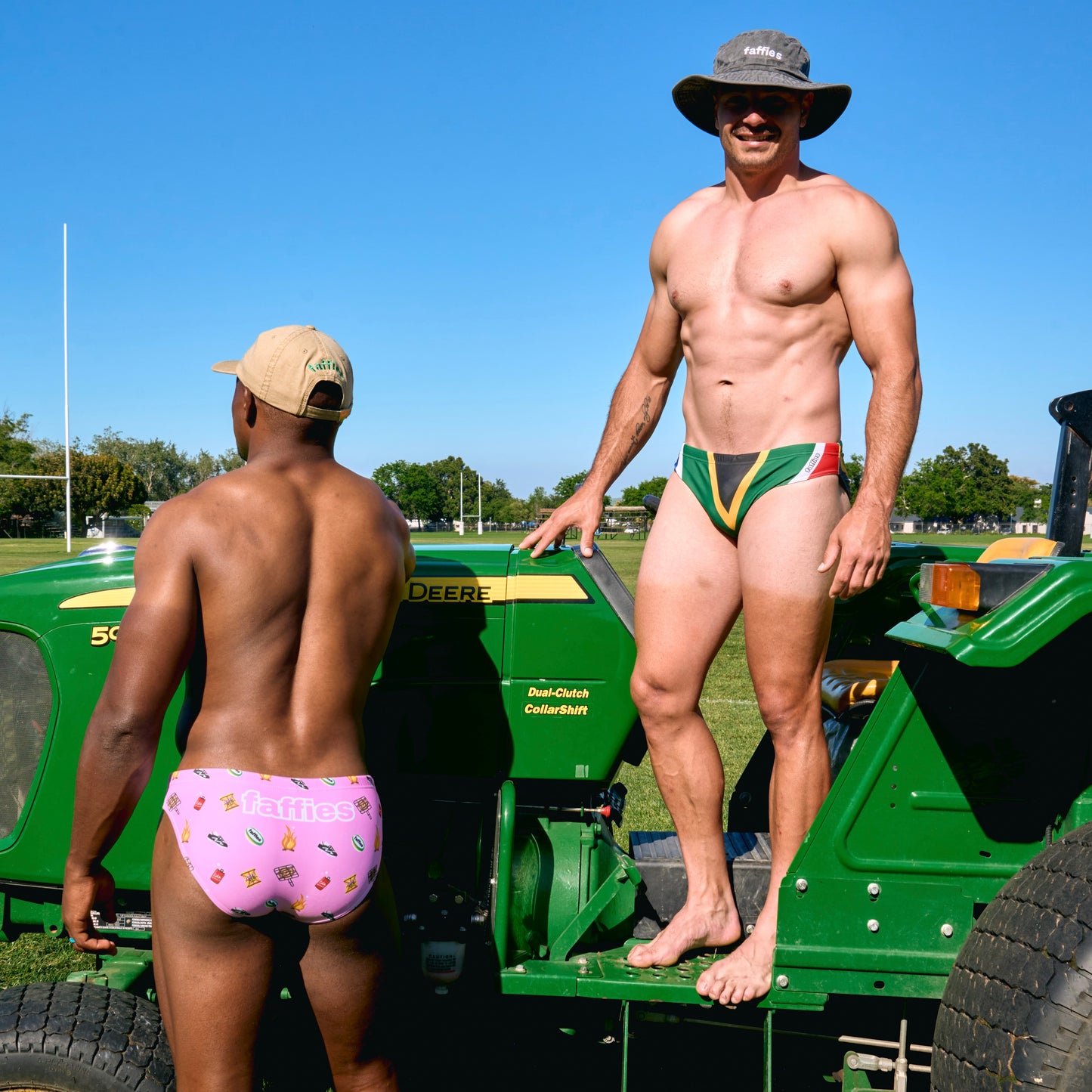 Mens SA Flag Swim Briefs