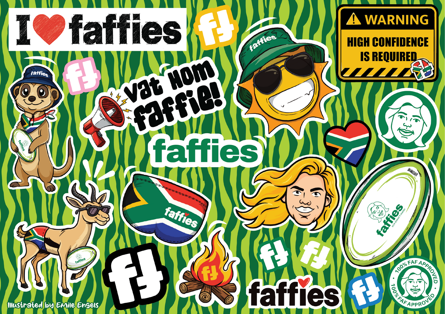 Faffies Sticker Sheet