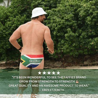 Men's SA Flag Swim Briefs