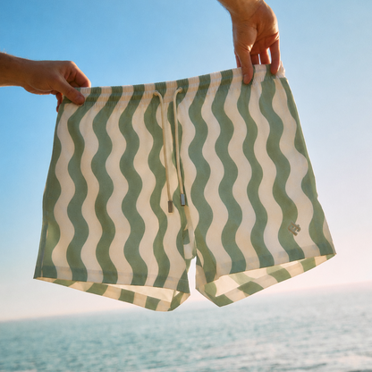 Men's Swim Shorts - Sage Waver