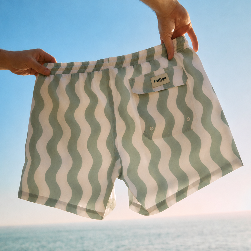 Men's Swim Shorts - Sage Waver