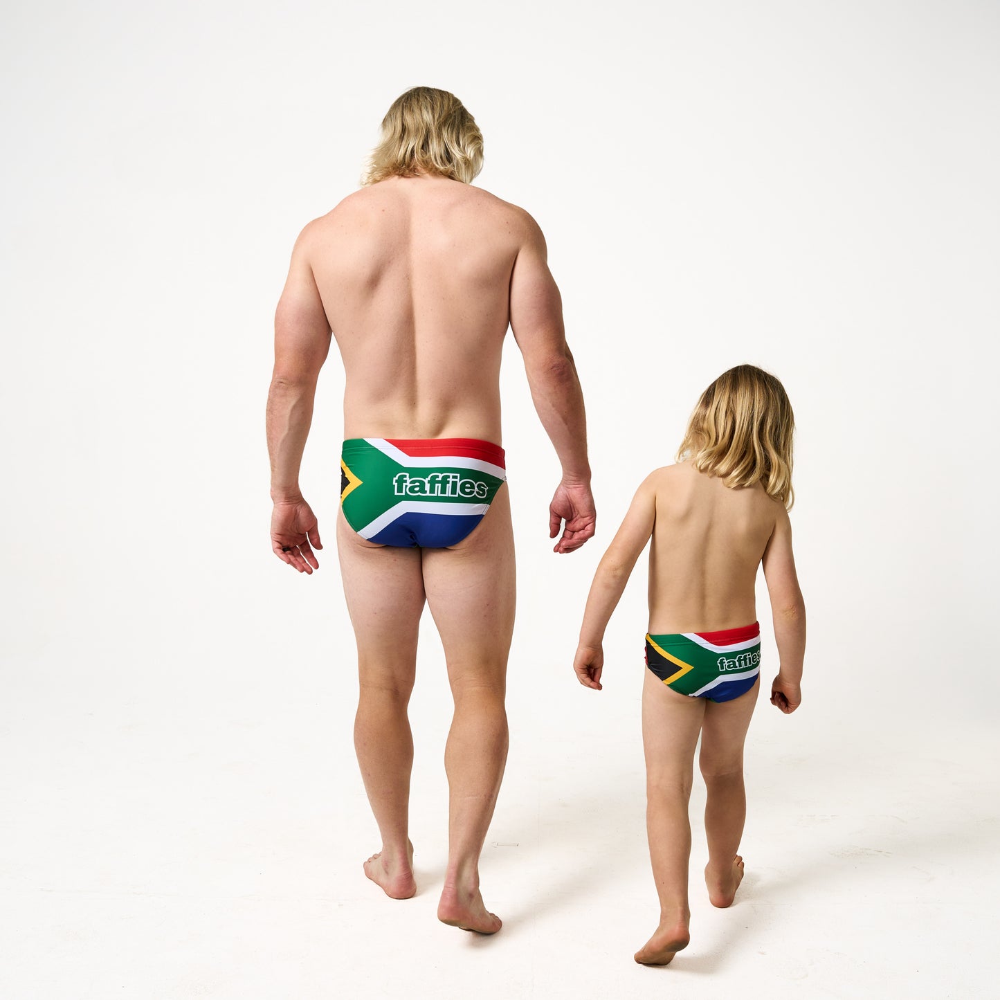 Mens SA Flag Swim Briefs