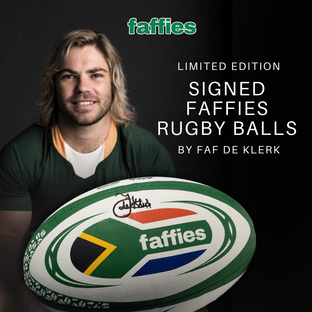 Faf Signed Faffies x Gilbert Match Ball Size 5