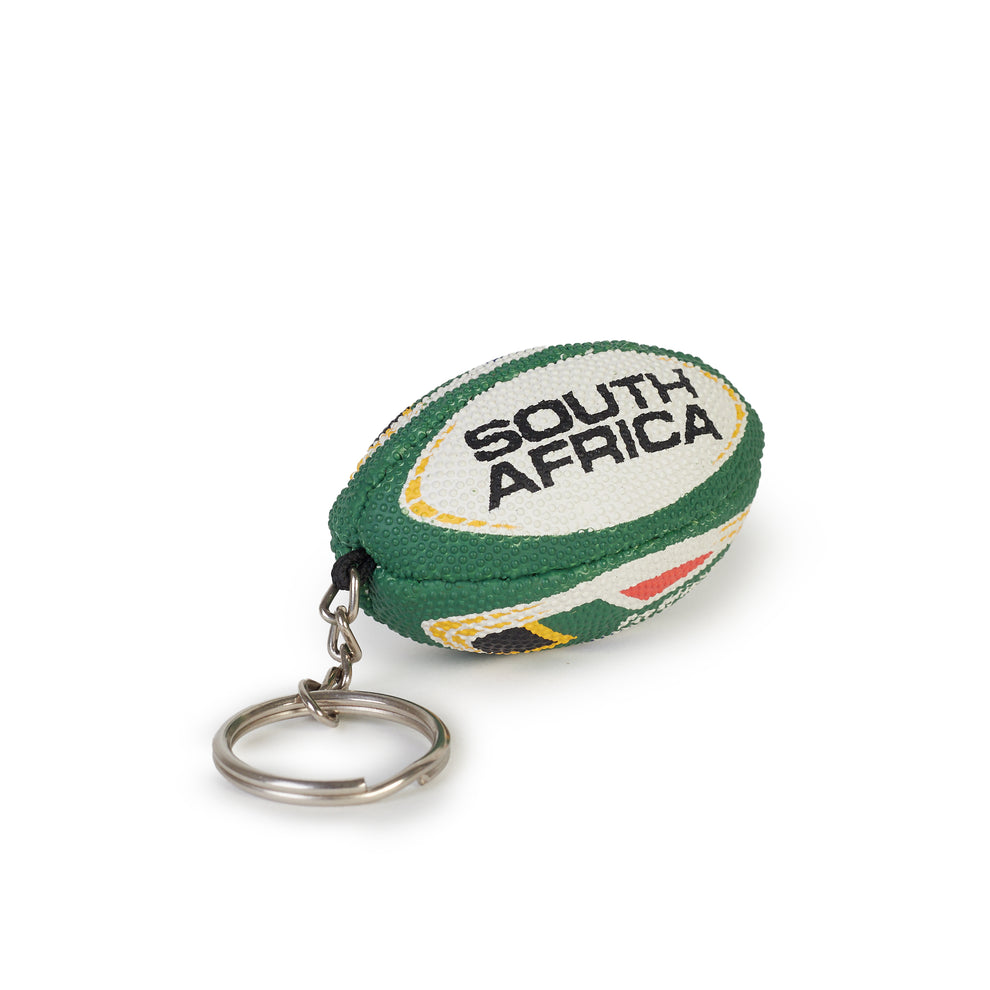 Key Ring Rugby Ball Faffies SA Flag Rugby Ball Key Ring