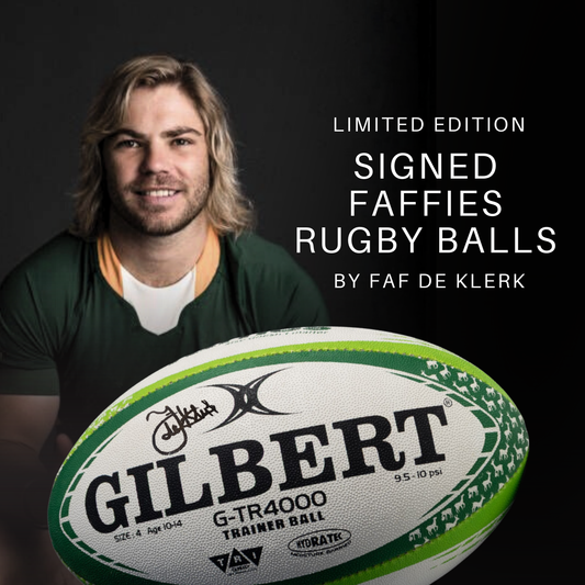 Faf Signed Faffies x Gilbert Training Ball Size 4