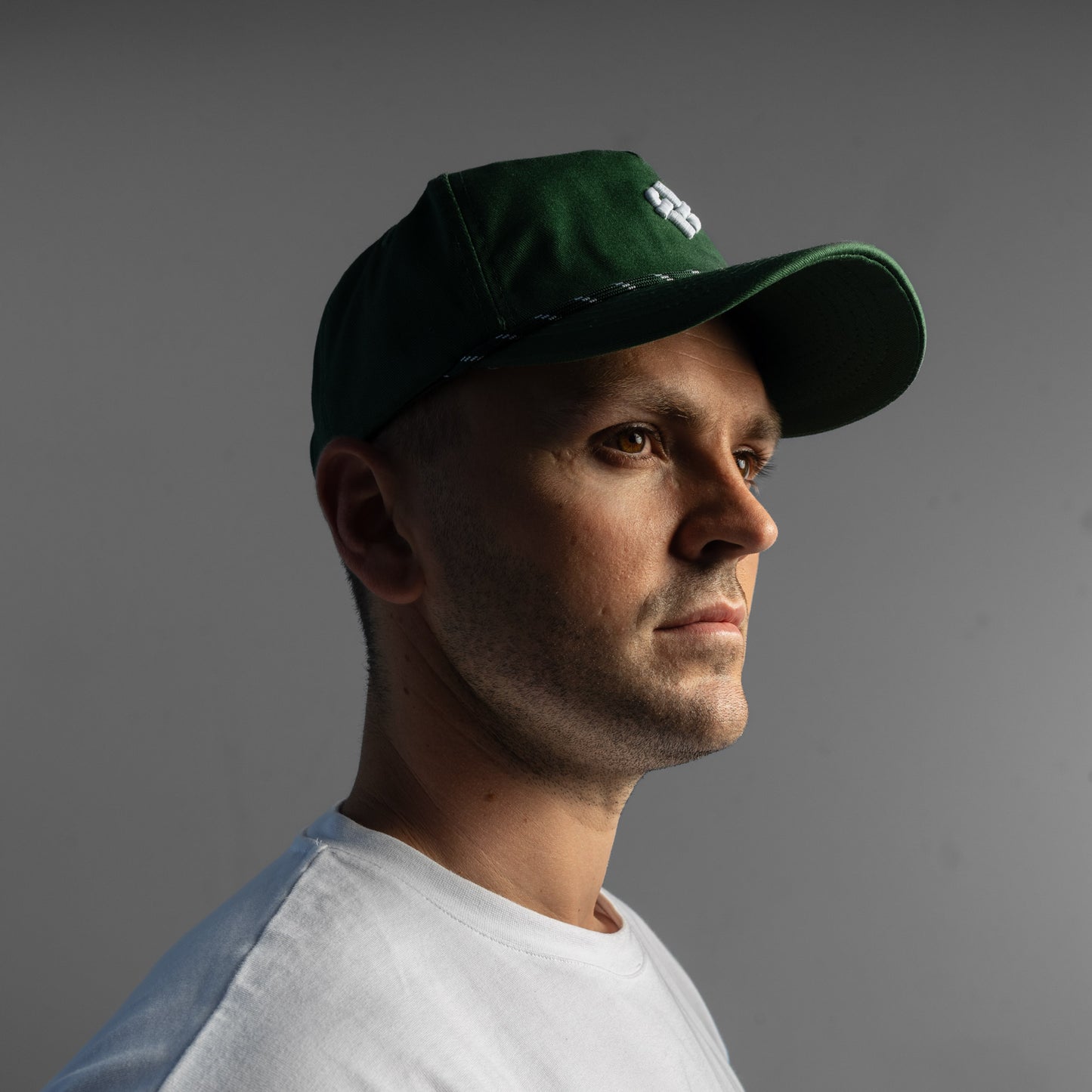 Faffies Retro Fit Five-Panel Green Cap
