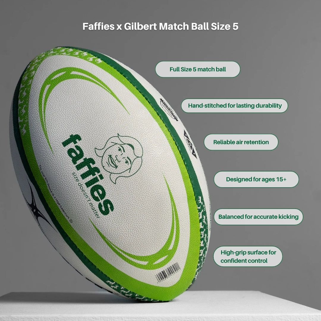Faffies x Gilbert Match Ball Size 5