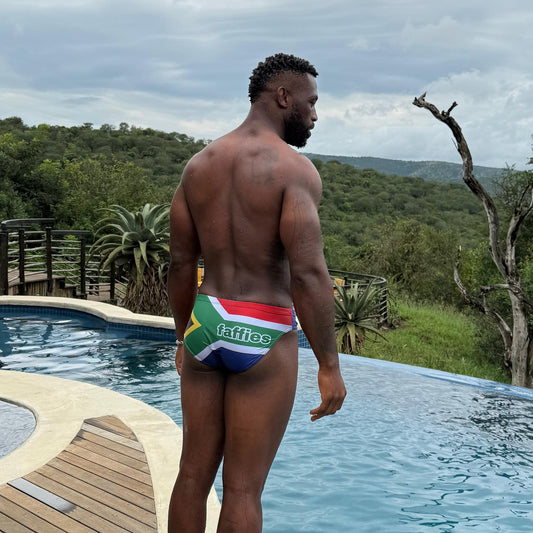 Men's SA Flag Swim Briefs