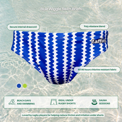 Kids Wiggle Swim Briefs - Blue
