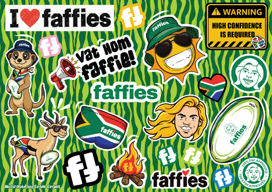 Faffies Sticker Sheet